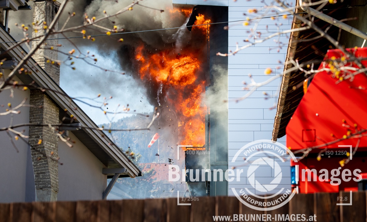 08.04.2020 - Gebäudebrand - Lienz