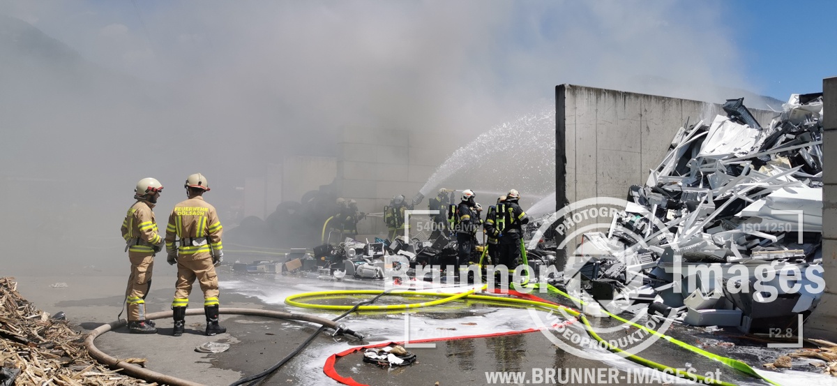 08.07.2020 - Brand Abfallwirtschaftszentrum - Nußdorf/Debant