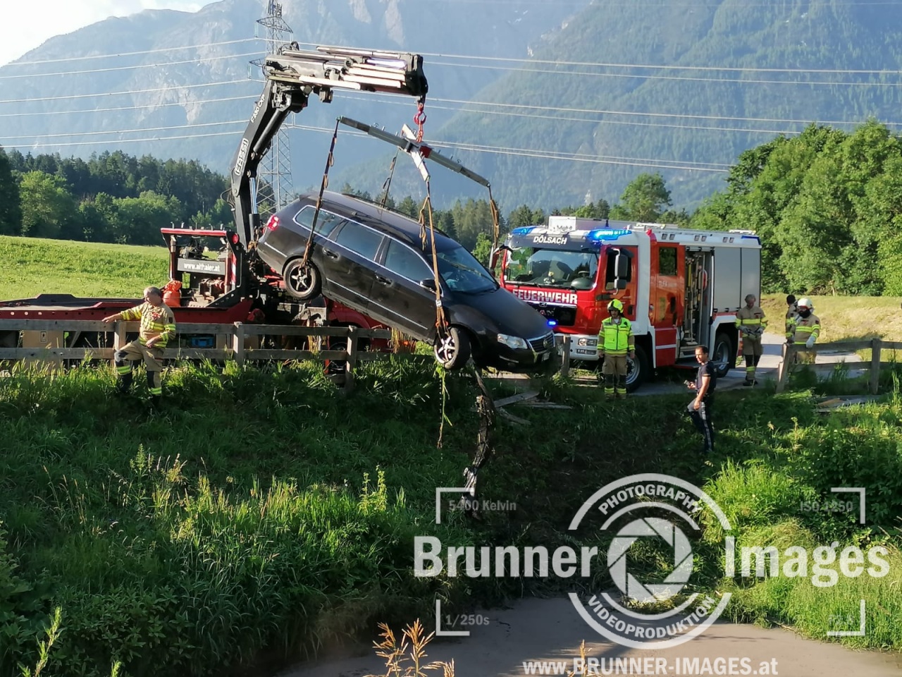 30.06.2021 - Verkehrsunfall B100 - Dölsach